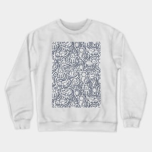 Doodle cats Crewneck Sweatshirt